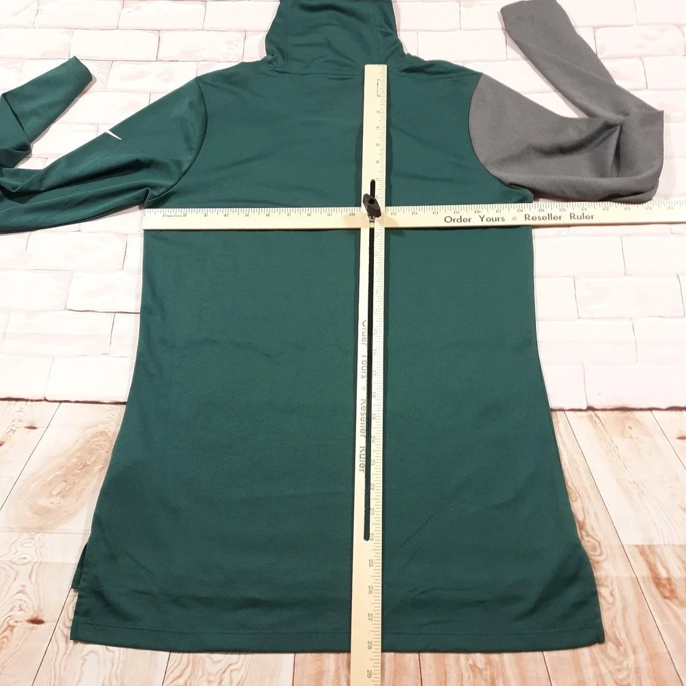 Nike Philadelphia Eagles Hoodie Football NFL Size Small Green Gray Dri-Fit